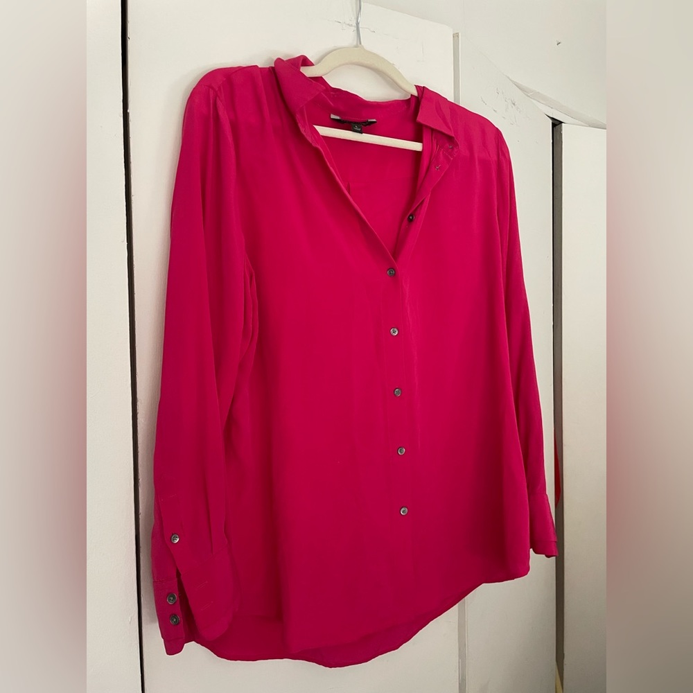 Banana Republic silk Dillon shirt